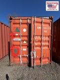 40ft x 9ft 6in Shipping Container - Red