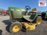 John Deere 318 Riding Mower
