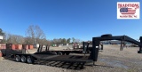 Home-Built Gooseneck Tri-Axle Trailer - NO TITLE