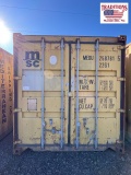 20ft x 8ft x 8ft Shipping Container - Yellow