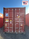 40ft x 9ft 6in Shipping Container - Red