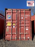 40ft x 9ft 6in Shipping Container - Red