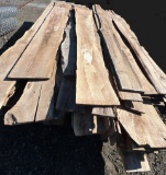 Pallet of Cedar & Poplar Rough Cut Lumber