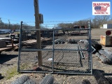 (2) Chain Link Panels