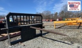 Hay Spear with Skid Steer Style Hook-up