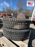 (2) 275/80R22.5 Tires