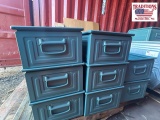 (15) Schafer Metal Boxes