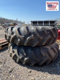 (2) Goodyear 14.9-28 Tires and Rims
