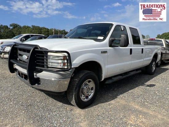 2005 Ford F250 XL Super Duty 4X4 VIN 2291