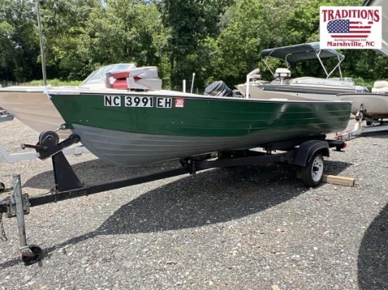 1974 Mirrocraft 14ft Boat Hull 91EH