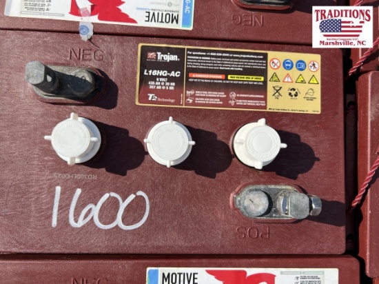 Trojan 6 Volt L16HG-AC Battery