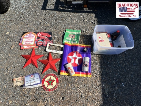Texaco Advertisement Lot