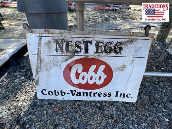 Cobb Double Sided Sign