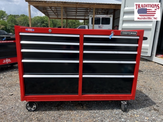 Craftsman 52 inch 10 Drawer Toolbox