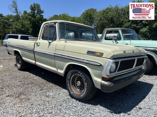 1970 Ford Ranger VIN 4282