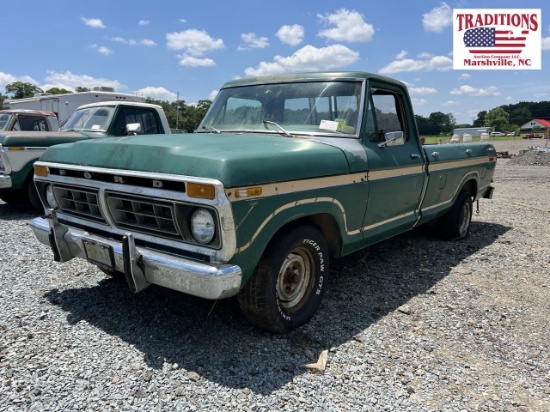 1977 Ford F100 VIN 4571 NO TITLE