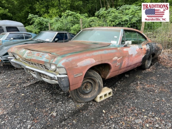 1968 Chevrolet Impala VIN 3456