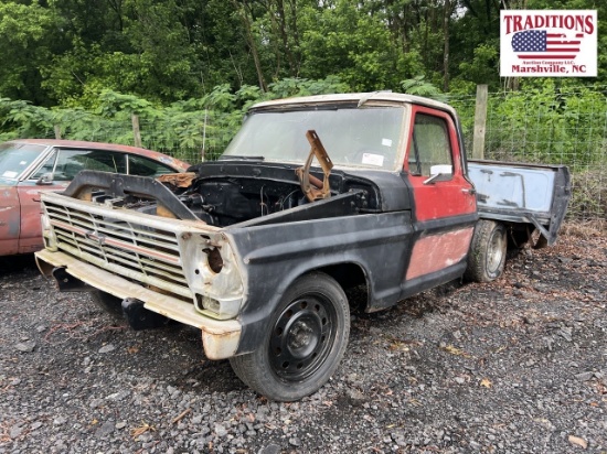 1969 Ford F100 VIN 4154