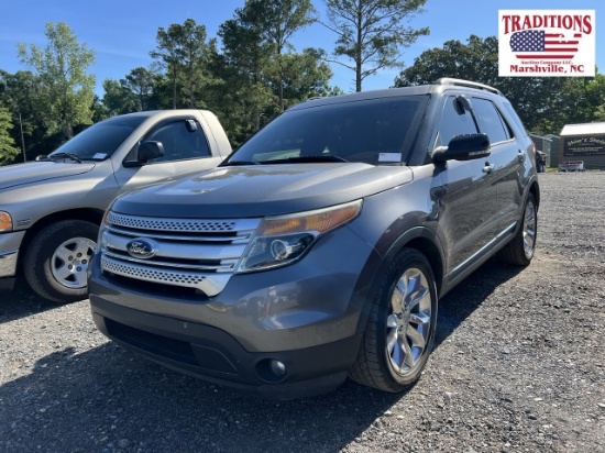 2013 Ford Explorer XLT VIN 1819