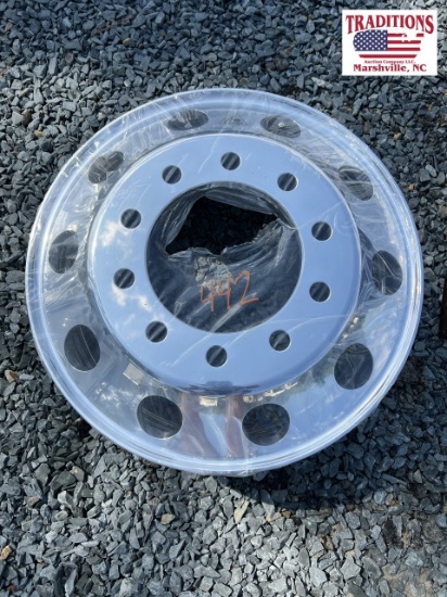 1 New 22.5 aluminum truck wheel