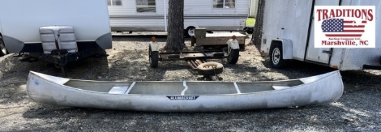 17ft Alumacraft Canoe