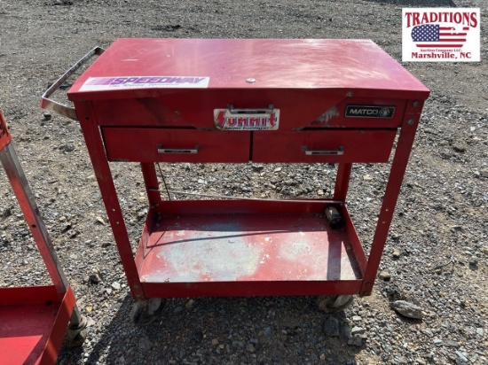 Matco Rolling Cart with Drawers