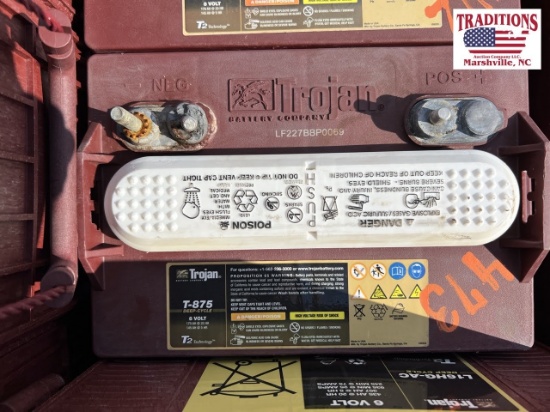 Trojan 8 Volt T-875 Deep Cycle Battery