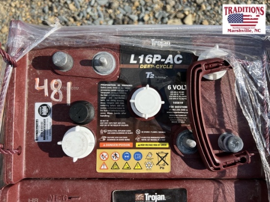 Trojan 6 Volt L16P-AC Deep Cycle Battery