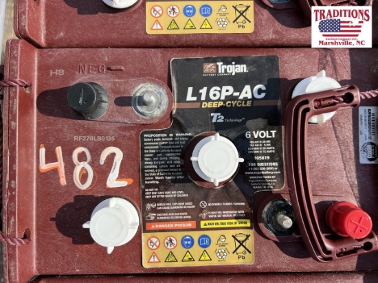 Trojan 6 Volt L16P-AC Deep Cycle Battery