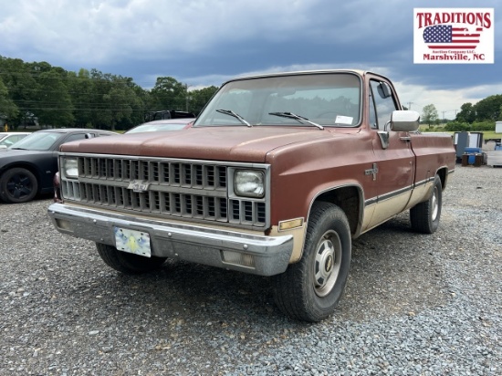 1982 Chevrolet 2500 VIN 0634