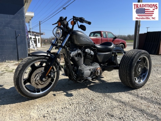 2008 Harley Davidson Sportster Trike VIN 3873