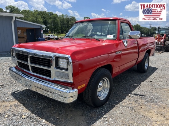 1992 Dodge Ram 150 VIN 8101