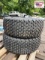 (2) 315/75D15 Tires and Rims