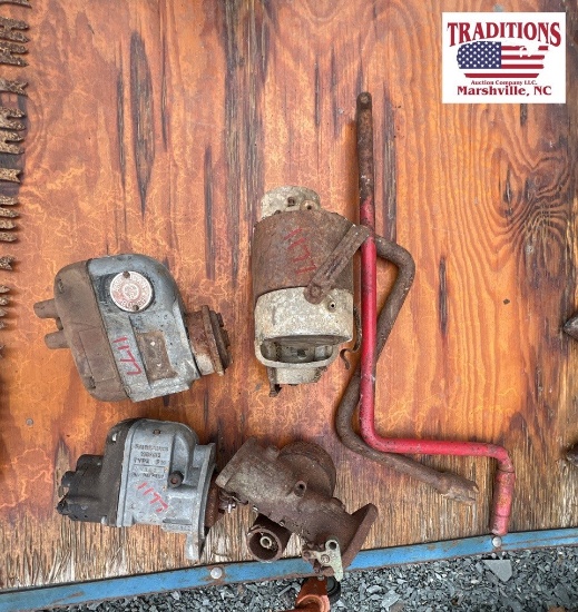 Carburetor, Magneto and Cranks