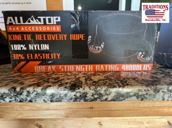 All Top 4x4 Access Kinetic Recovery Rope