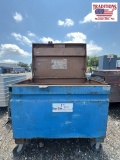 Blue Job Box on Wheels 30x48x41