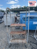 3 Step Metal Stair Case