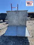 Galvanized 2 Bin Feeder