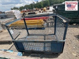 Blue Fork Lift Basket