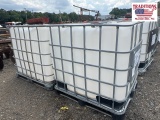 200 Plus Gallon Poly Tank in Cage