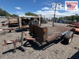 4x10 Homebuilt Tilt Trailer - NO TITLE