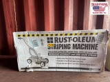 Rust-O-Leum Striping Machine