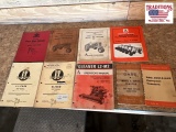 Lot of  Case, Oliver, Allis Chalmers Manuals