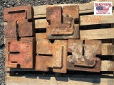 (5) Suit Case Weights