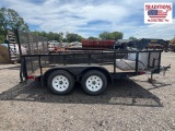 2014 D&E 6'x12' Trailer VIN6032