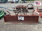 3pt 6ft Box Scrape with Teeth