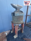 Anvil on stand