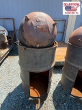Wash Pot with Barrel and Ring