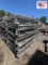 (6) 40 x 32 x 34.5 Folding Metal Stackable Baskets