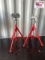 (2) Ridgid Roller Stands